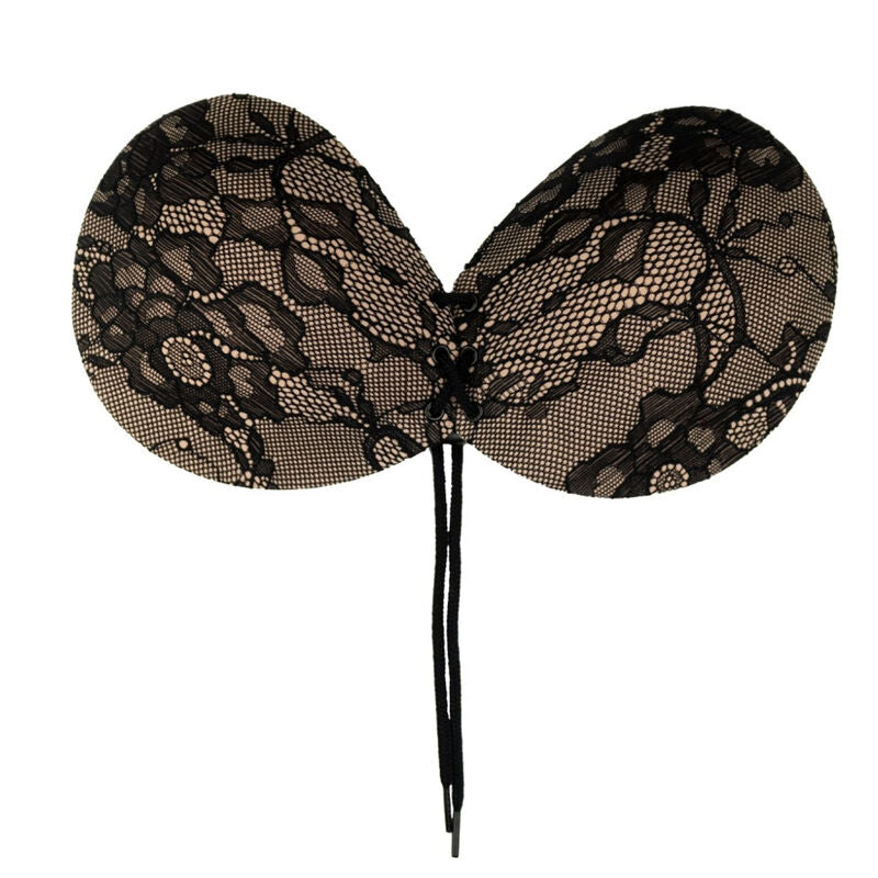 BYE-BRA – Klebe-BH verschlitzter & bestickter CUP