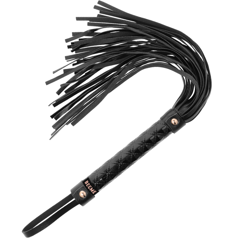 BEGME – Black Edition Kunstleder-Flogger