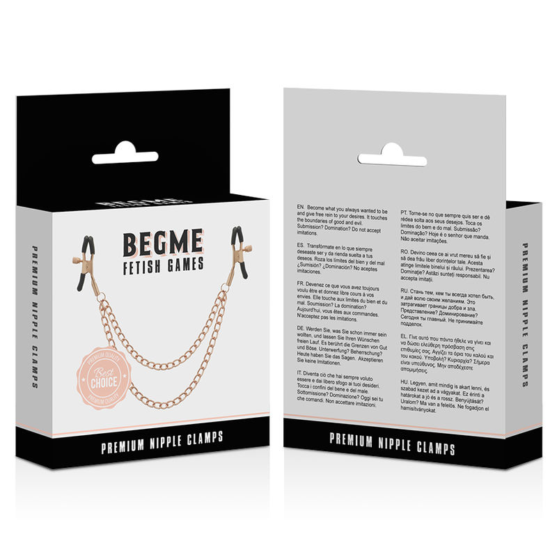 BEGME – Black Edition Premium Nippelklemmen