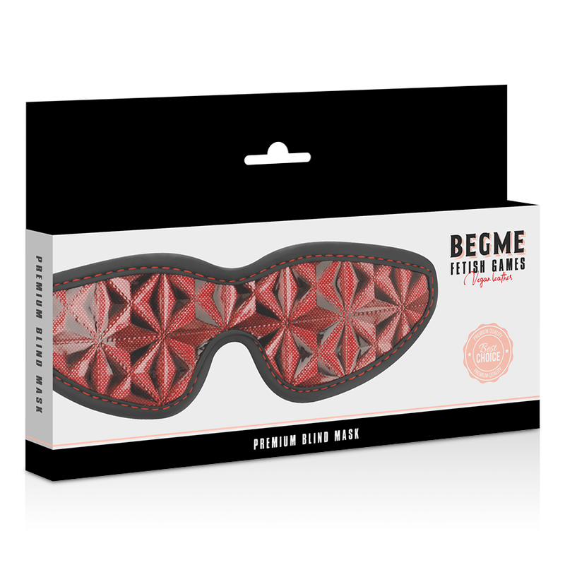 BEGME – Red Edition Premium Blindmaske mit Neoprenfutter