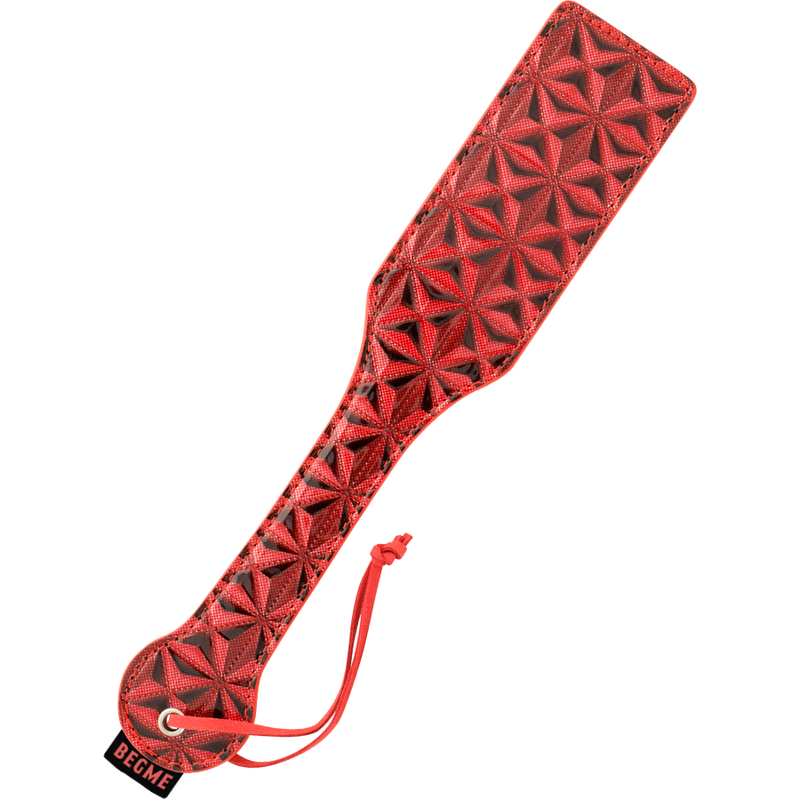BEGME – Red Edition Kunstlederpaddel