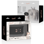 COQUETTE CHIC DESIRE – Fantasy-Nippelklemmen-Halskette mit Neoprenfutter