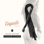 COQUETTE CHIC DESIRE – Fantasy-Peitsche aus Kunstleder