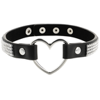 COQUETTE CHIC DESIRE – Halsband aus Kunstleder mit Herz