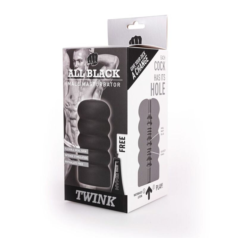 All Black – Masturbator Twink