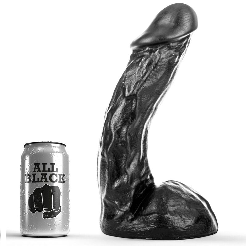 ALL BLACK – XXL Dildo 28 cm