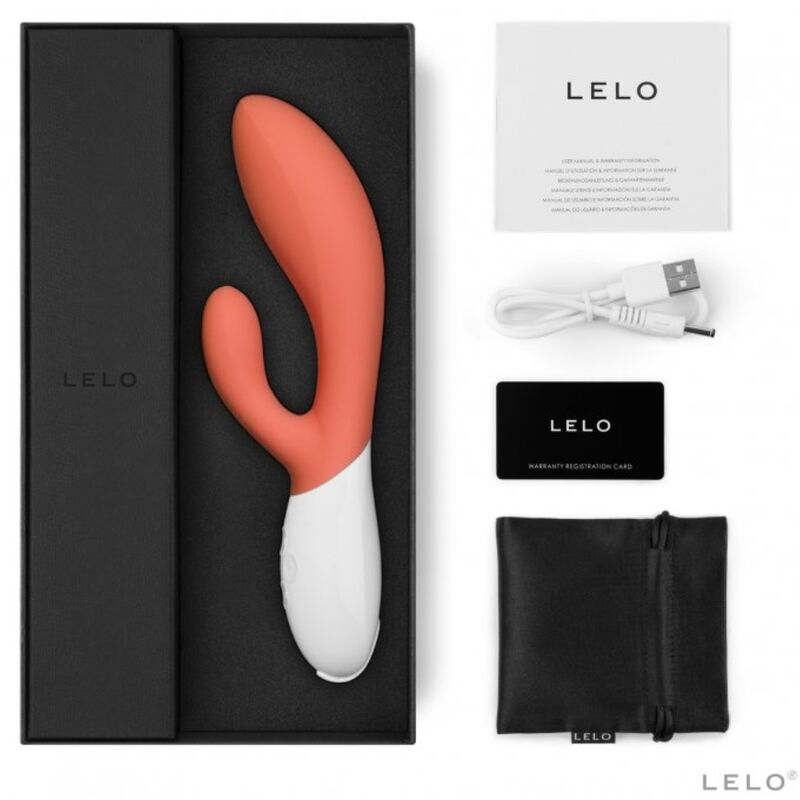 LELO - Ina 3 Luxury Rabbit-Vibrator Coral