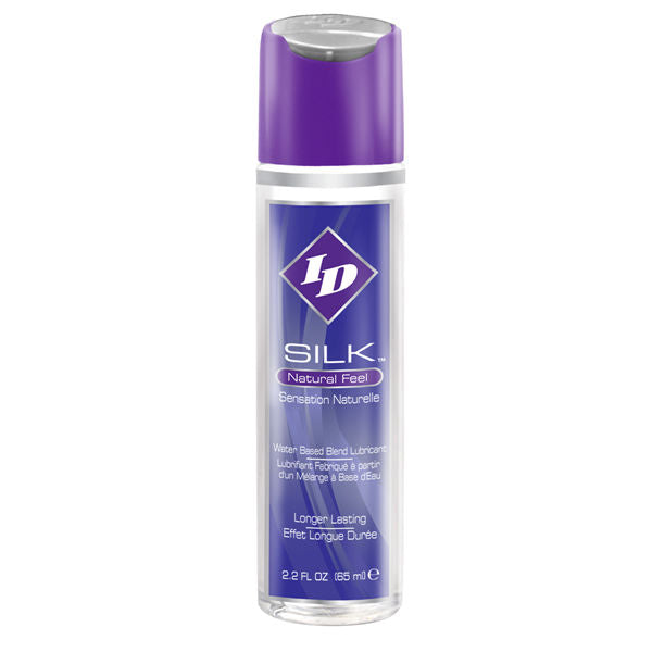 ID SILK - Natural Feel Hybrid-Gleitgel auf Wasser- und Silikonbasis, 65 ml