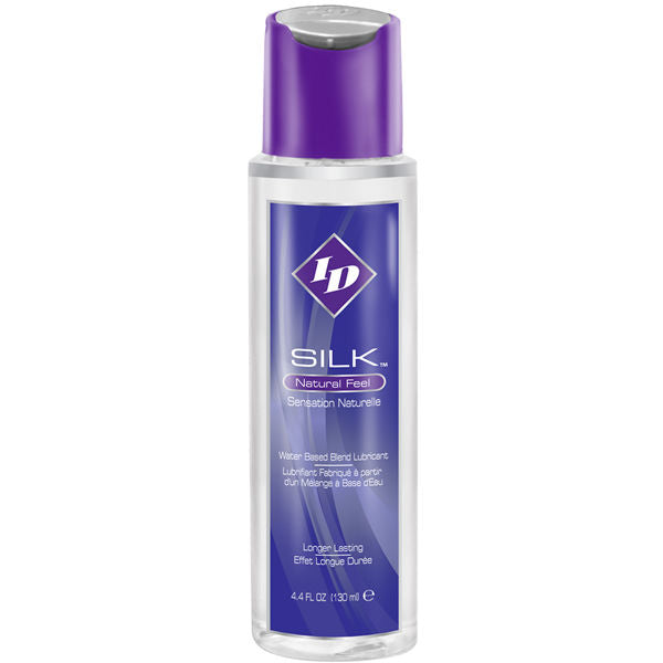 ID SILK - Natural Feel Hybrid-Gleitgel auf Wasser- und Silikonbasis, 130 ml
