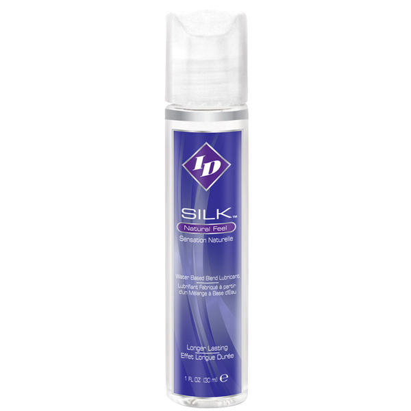 ID SILK - Natural Feel Hybrid-Gleitgel auf Wasser- und Silikonbasis, 30 ml