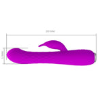 PRETTY LOVE - MOLLY VIBRATOR MIT WIEDERAUFLADBARER ROTATION