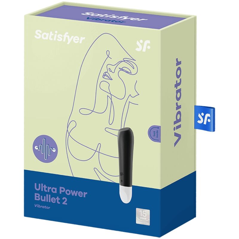 SATISFYER - Ultra Power Bullet 2 Schwarz