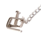 OHMAMA FETISH – Metallschraubenklemmen mit Kette
