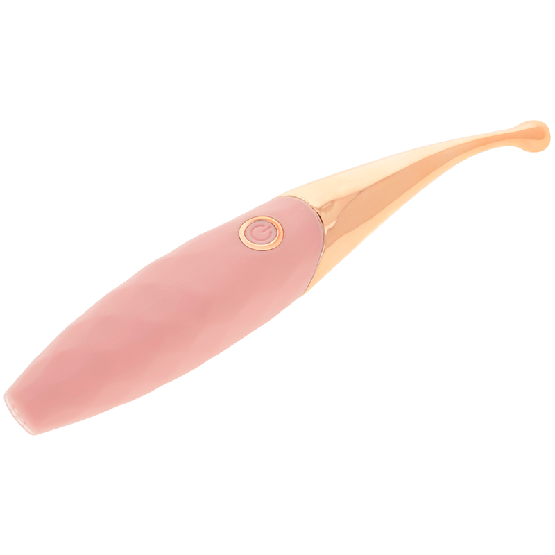 OHMAMA - Wiederaufladbarer Klitorisstimulator Rosa-Roségold mit 36 Modi
