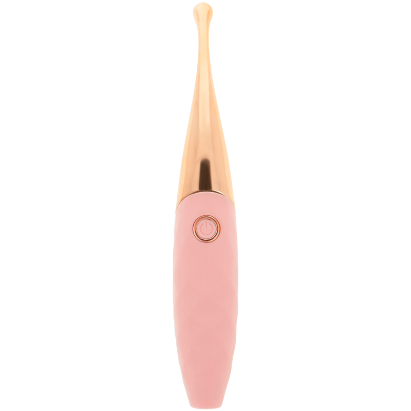 OHMAMA - Wiederaufladbarer Klitorisstimulator Rosa-Roségold mit 36 Modi