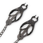OHMAMA FETISH - OHMAMA FETISH – Japanische Nippelklammern mit schwarzer Kette NIPPELKlammern MIT SCHWARZER KETTE