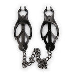 OHMAMA FETISH - OHMAMA FETISH – Japanische Nippelklammern mit schwarzer Kette NIPPELKlammern MIT SCHWARZER KETTE