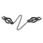 OHMAMA FETISH - OHMAMA FETISH – Japanische Nippelklammern mit schwarzer Kette NIPPELKlammern MIT SCHWARZER KETTE