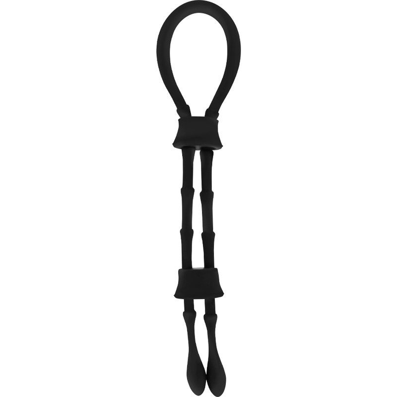OHMAMA FETISH – Silikonkabel-Penis- und Hodenring