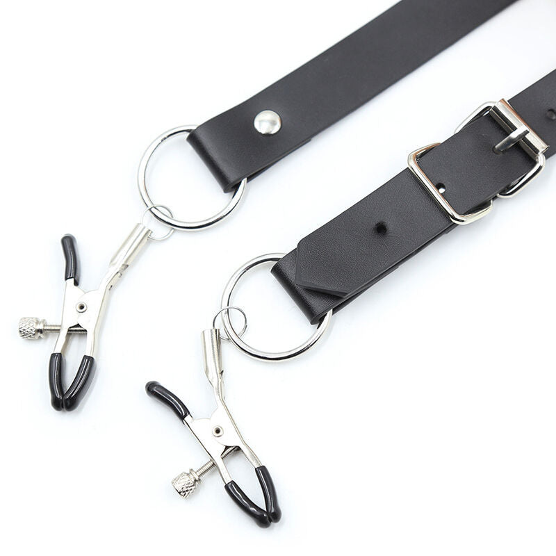OHMAMA FETISH – Klitorisklemmen mit Beinriemen