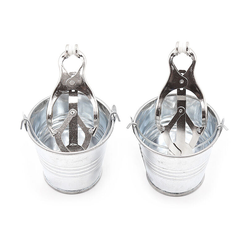 OHMAMA FETISH – Nippelklemmen mit Eimer