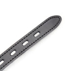 OHMAMA FETISH - SILIKON-BALLGAG MIT LEDERGÜRTEL (VORHÄNGESCHLOSS INKLUSIVE)