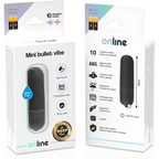 ONLINE - Mini Vibrationskugel Schwarz kompakt
