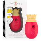 INTENSE - Clit Stimulator mit 10 Leck- und Saugfrequenzen Rot