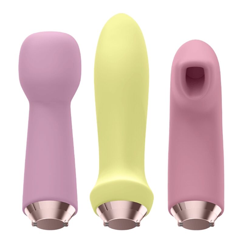 SATISFYER - Marvelous Four Vibrator und Air Pulse Stimulator