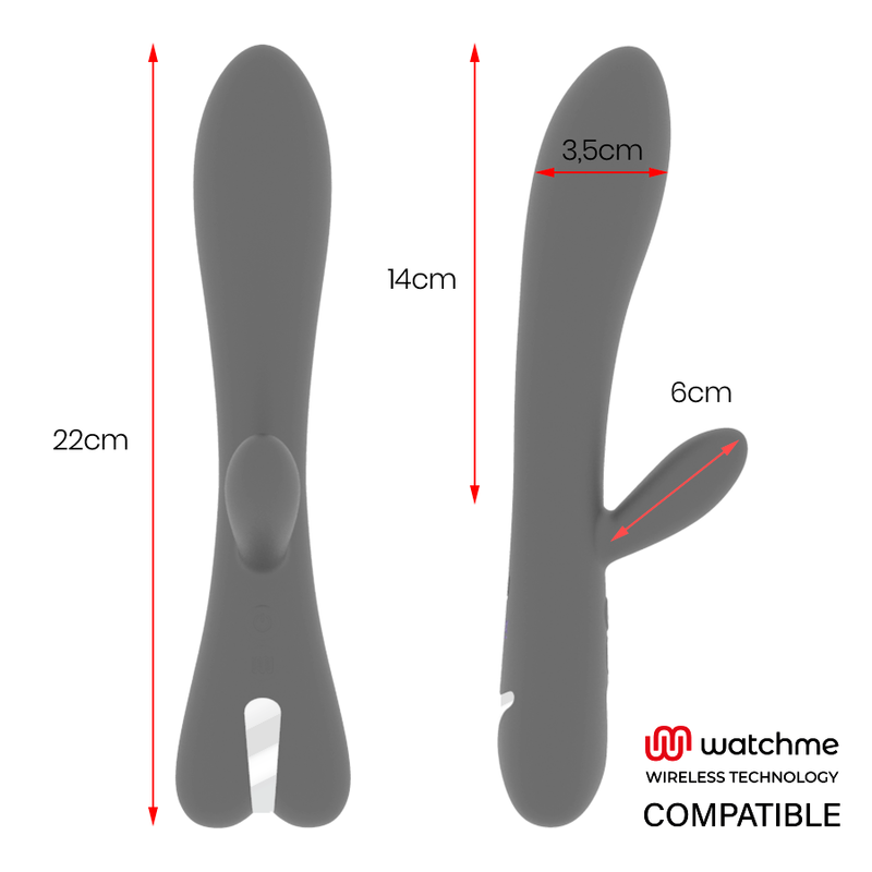 BRILLY GLAM - Erik Vibrator mit Watchme Wireless-Kompatibilität