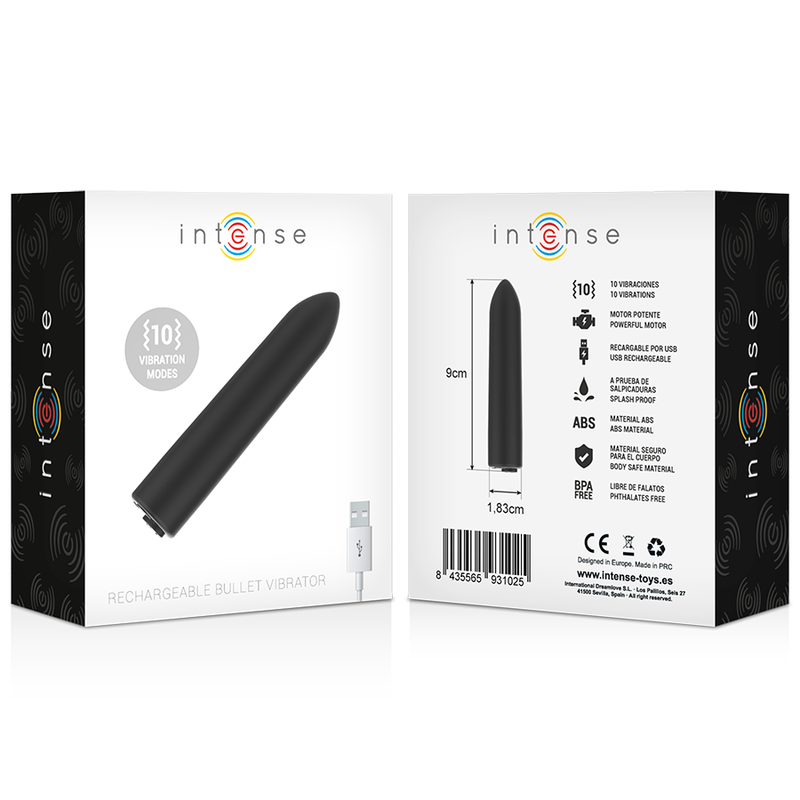 INTENSE - Vibrierende Kugel 10 Vibrationsmodi kompakt