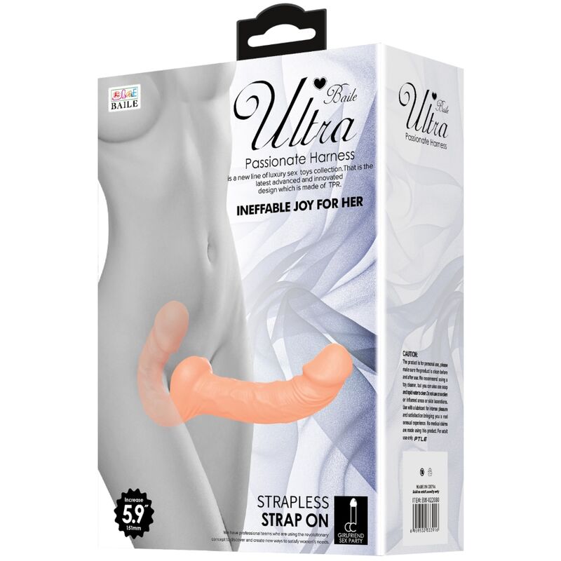 BAILE - Ultra Passion Strap-on-Dildo mit Gurt