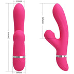 PRETTY LOVE - Willow Rabbit Vibrator und Klitorisstimulator mit Saugfunktion
