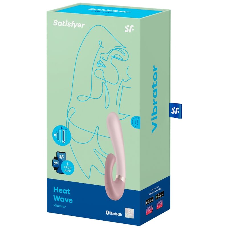 SATISFYER - Heat Wave Vibrator mit App Weiß