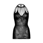LEG AVENUE – Spitzen-Minikleid mit Ausschnitt One Size (Einheitsgröße)