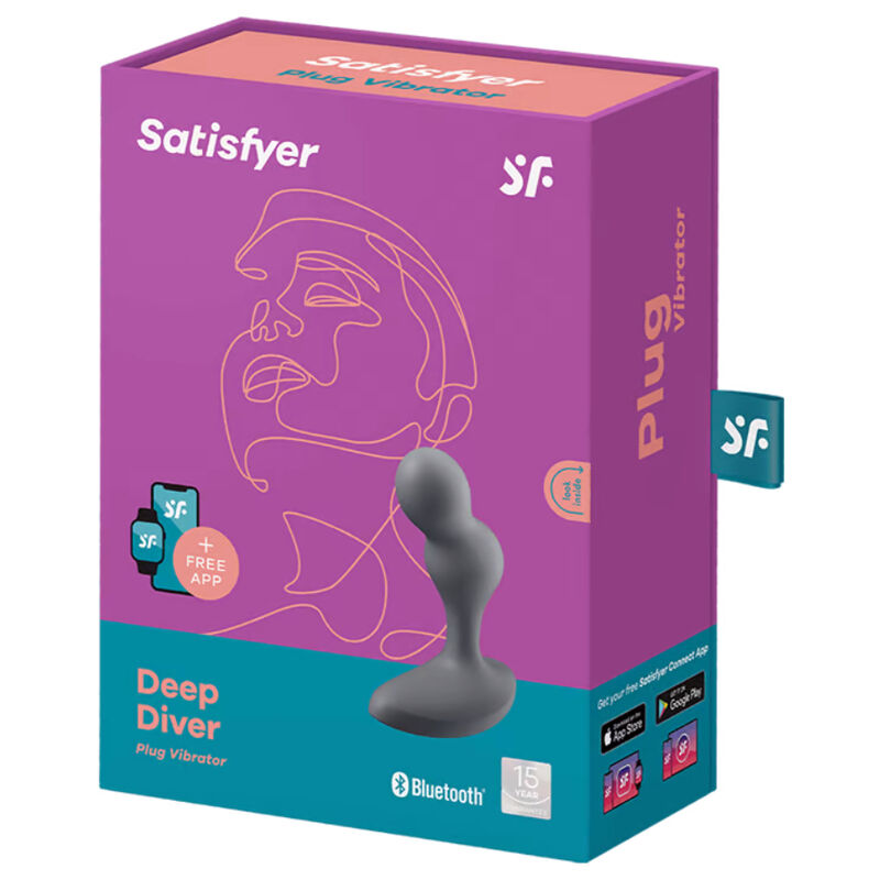 SATISFYER - Deep Diver vibrierender Plug App