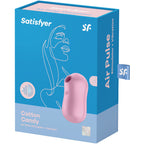 SATISFYER - Cotton Candy Air Pulse Stimulator & Vibrator