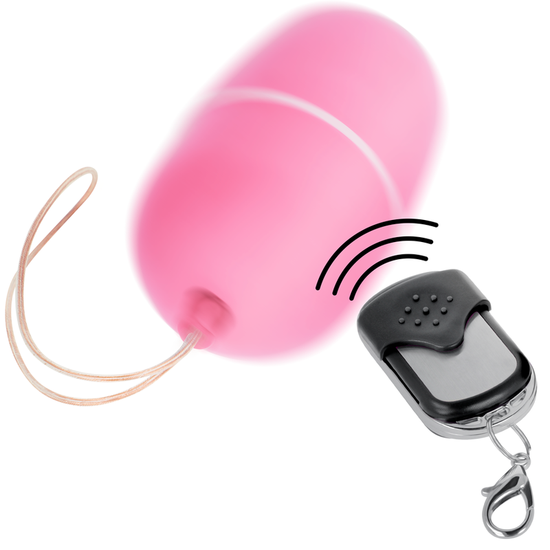 ONLINE - Vibrationsei Größe M mit Fernbedienung Rosa