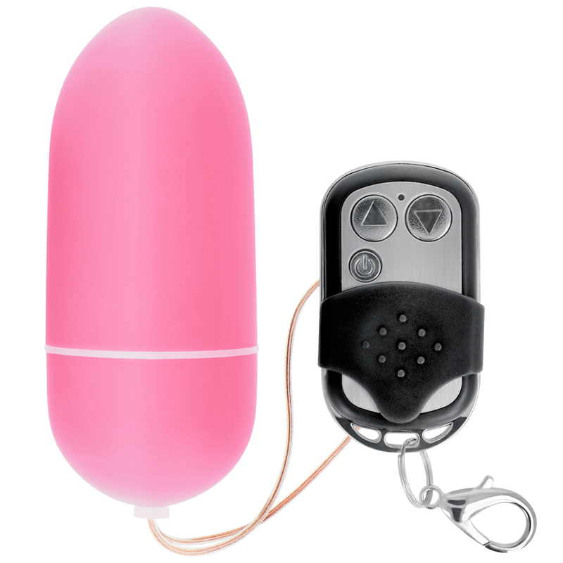 ONLINE - Vibrationsei Größe L mit Fernbedienung Rosa