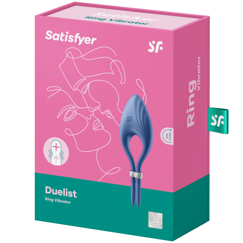 SATISFYER - Duelist Ringvibrator Grau