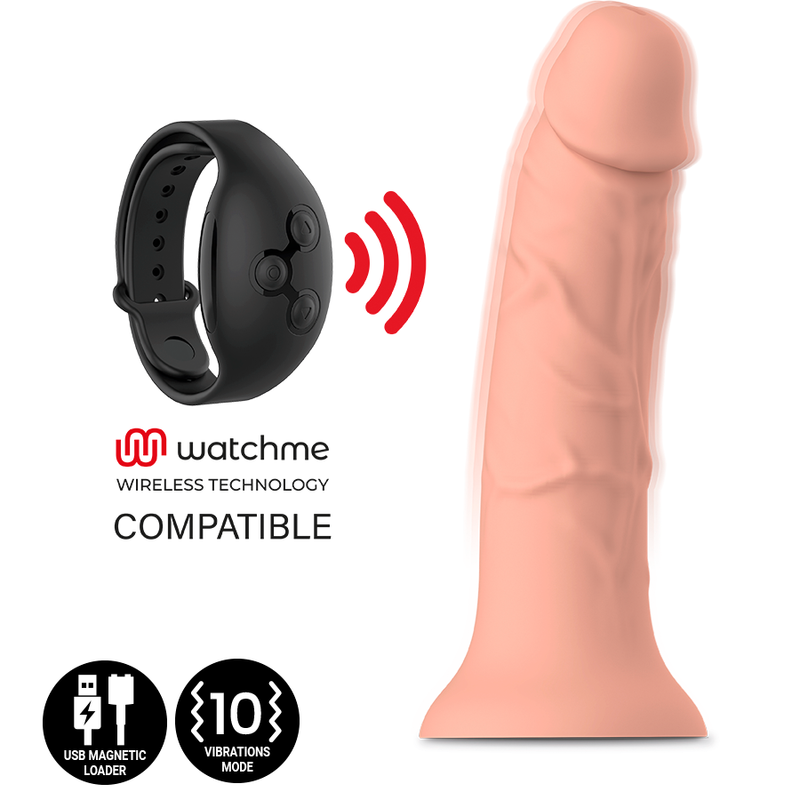 MYTHOLOGY - Asher Original Dildo M mit Vibrator, WatchMe-kompatibel