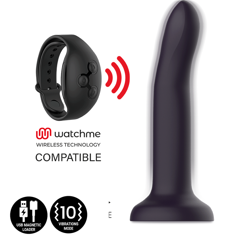 MYTHOLOGY - Duman Mystic Dildo L Vibrator, kompatibel mit WatchMe Wireless Technology