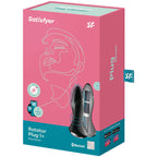 SATISFYER - Rotator Plug 1+ vibrierender Plug App Schwarz