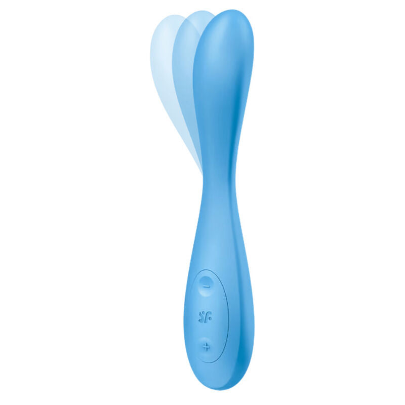 SATISFYER - G-Spot Flex 4+ Multi-Vibrator App Blau