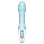 SATISFYER - Air Pump Vibrator 5+ aufblasbarer G-Spot-Vibrator App Blau