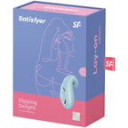 SATISFYER - DIPPING DELIGHT AUFLEGVIBRATOR ROT