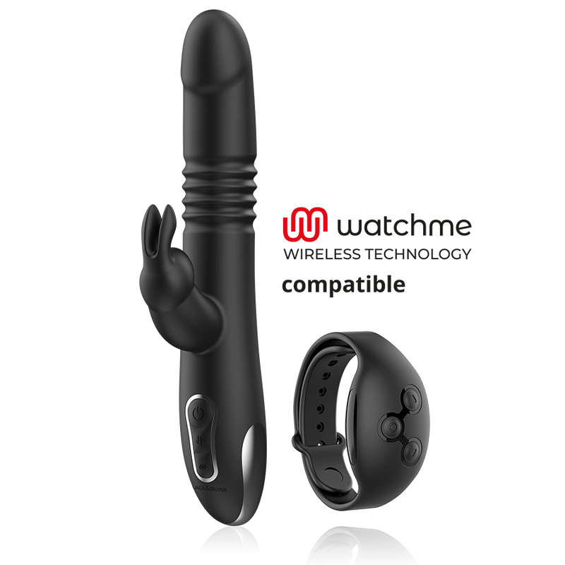 BLACK&SILVER - Kenji Stimulator mit WatchMe Wireless Technology