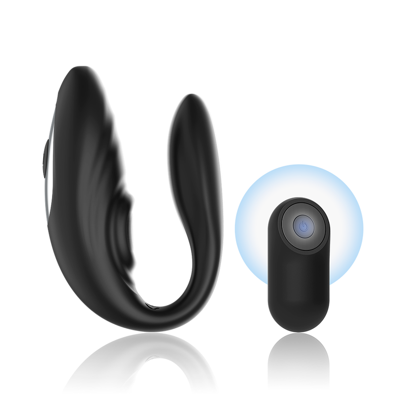 BRILLY GLAM - Paarvibrator mit Pulsation, Vibration und Fernbedienung