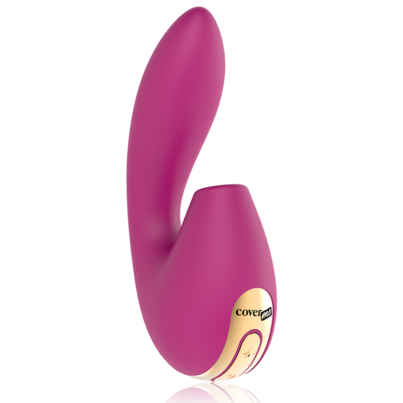 COVERME - Klitorisstimulator mit Saugfunktion & leistungsstarker G-Spot-Vibrator