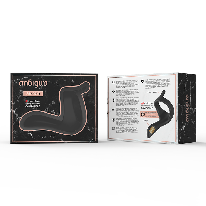 ANBIGUO - Arkadio Drüsen- und Dammstimulator, kompatibel mit WatchMe Wireless Technology